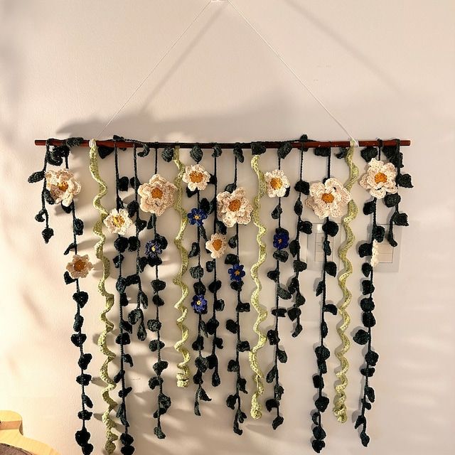 Faerie Gardee Wall Hanging Crochet Pattern