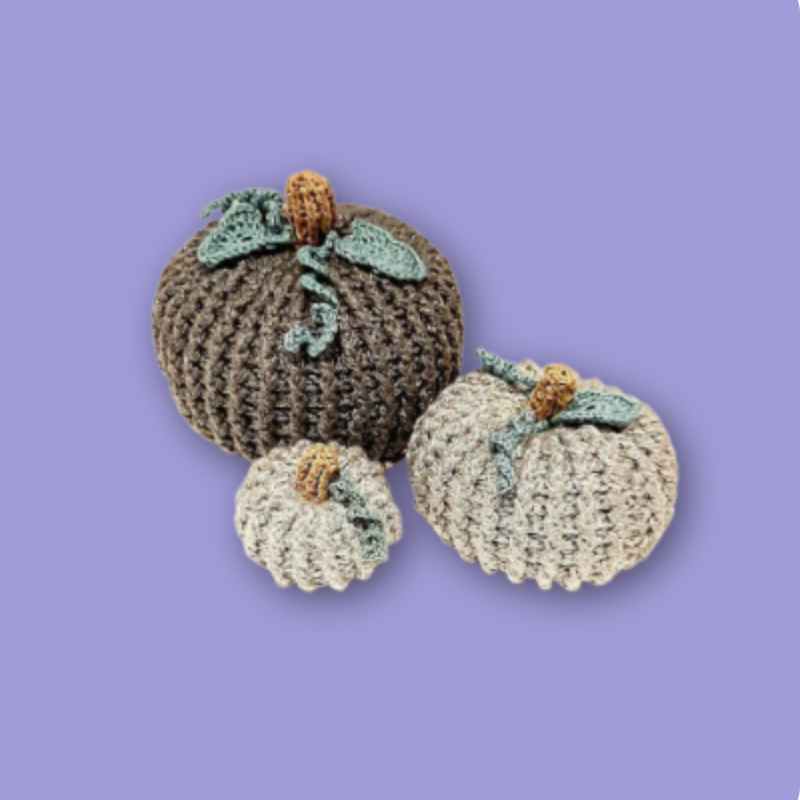 Pumpkin Stack Crochet Pattern