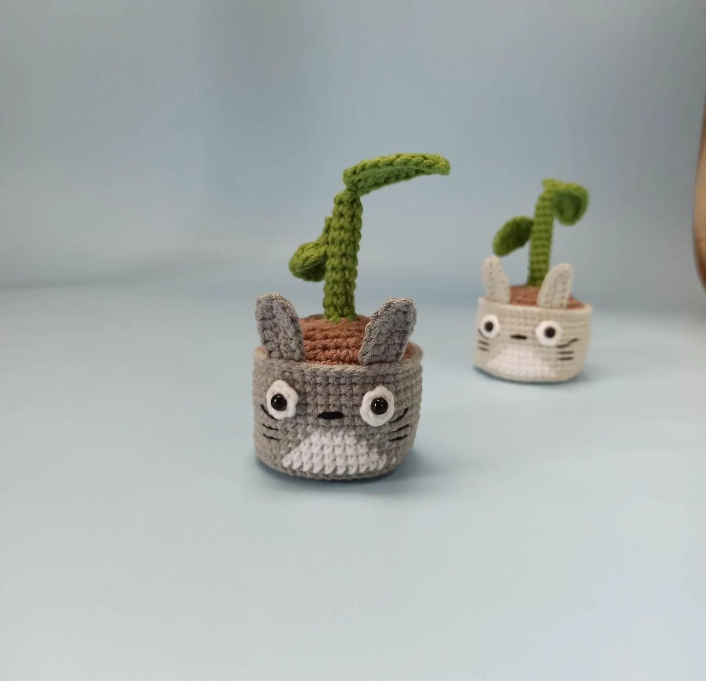 Totoro Flower Pot Crochet Pattern