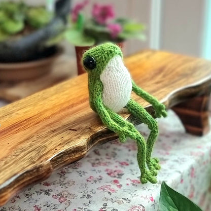 Frog Cool Knitting Pattern