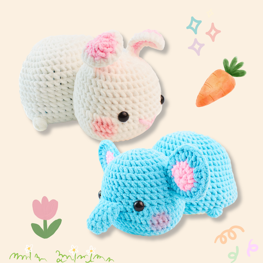 FlipFlop Bunny & Elephant Crochet Pattern