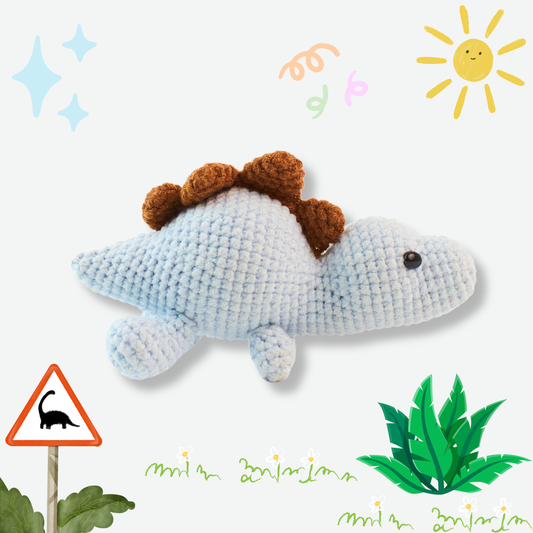 Prehistoric Pal Crochet Pattern