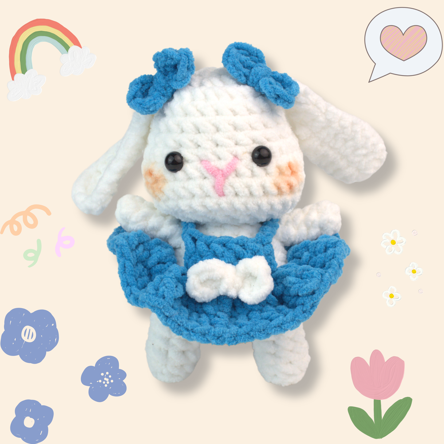 Bunny Duo Magic Crochet Pattern