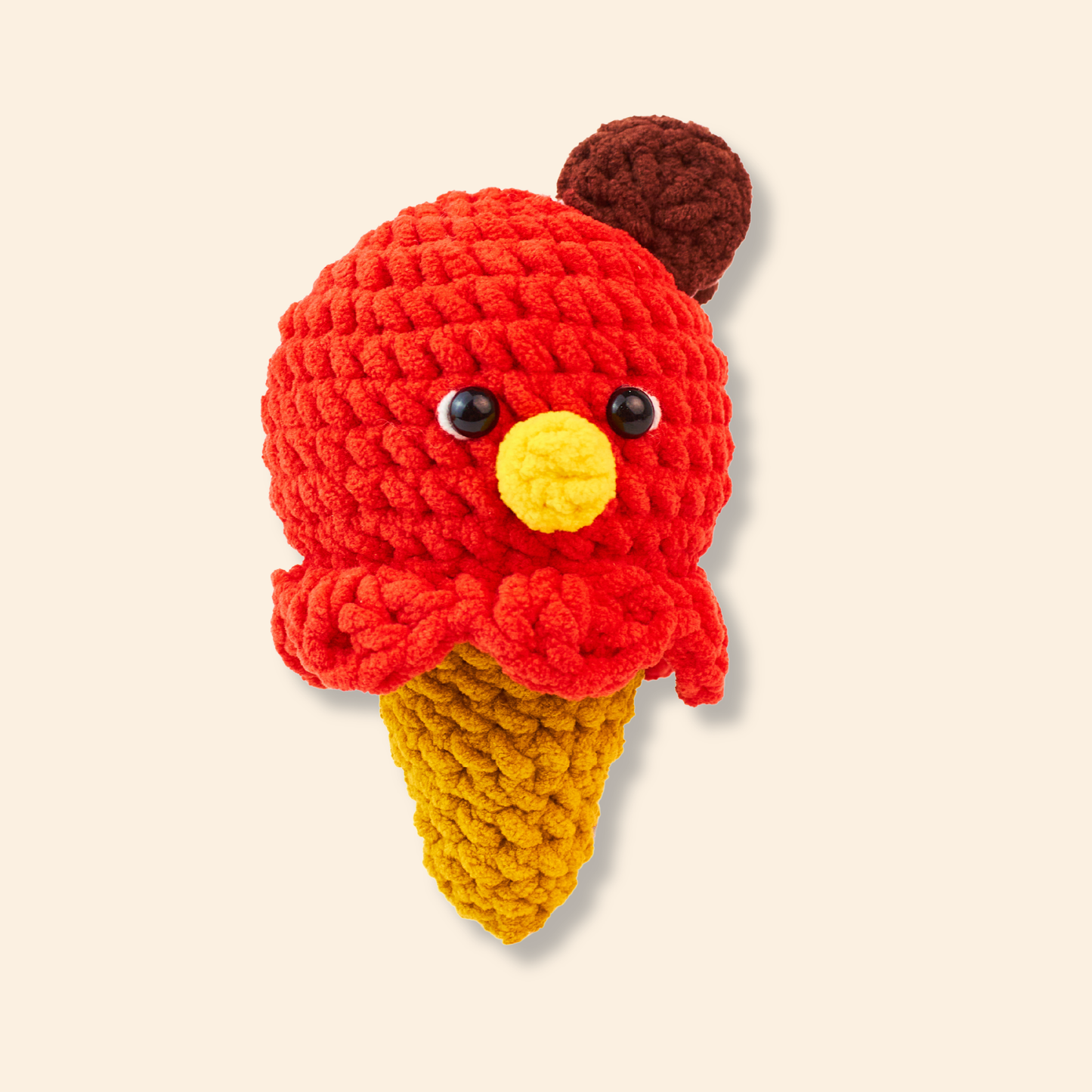 Ice Cream Octopus Crochet Pattern