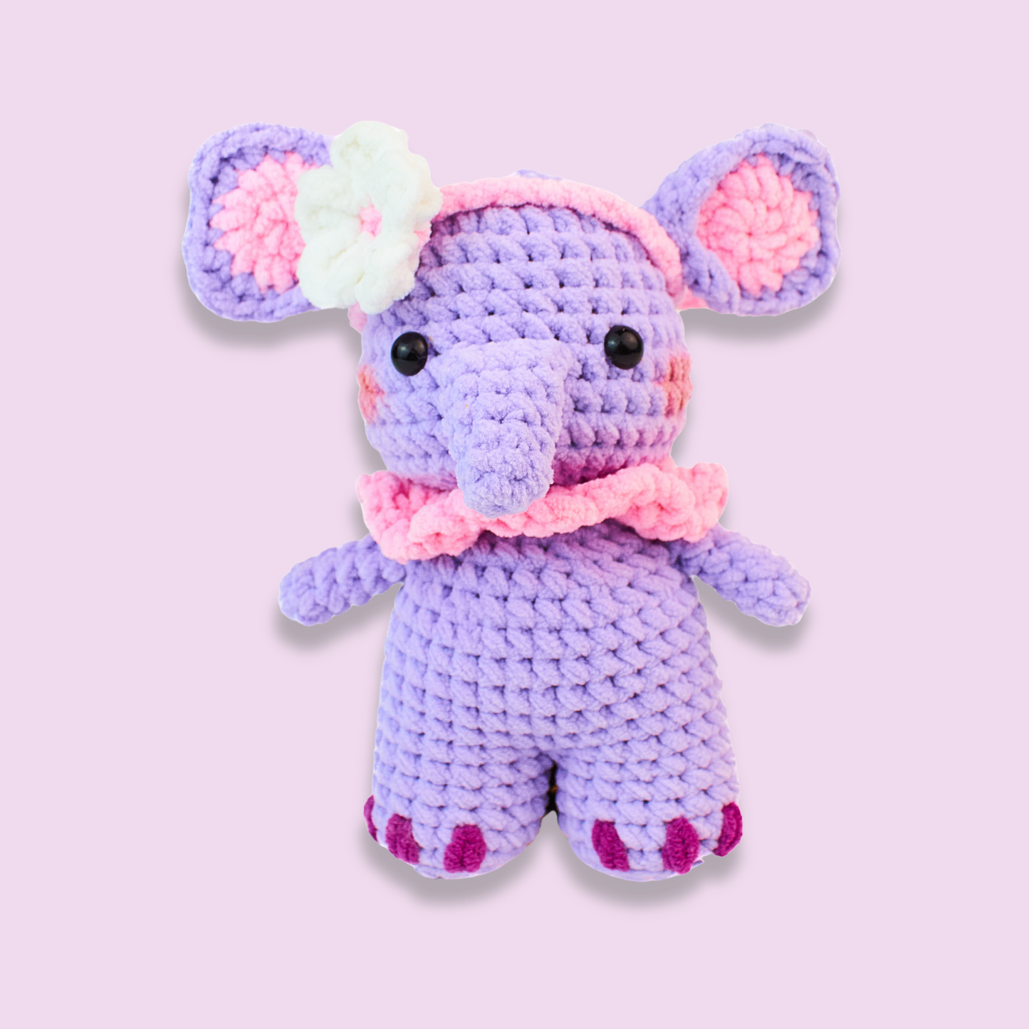 Joyful Elephant Crochet Pattern