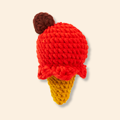 Ice Cream Octopus Crochet Pattern