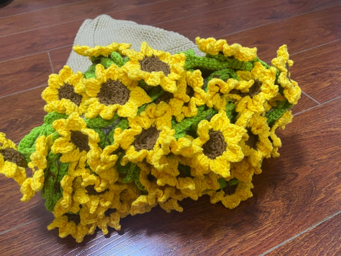 Sunny Petals Blanket Crochet Pattern