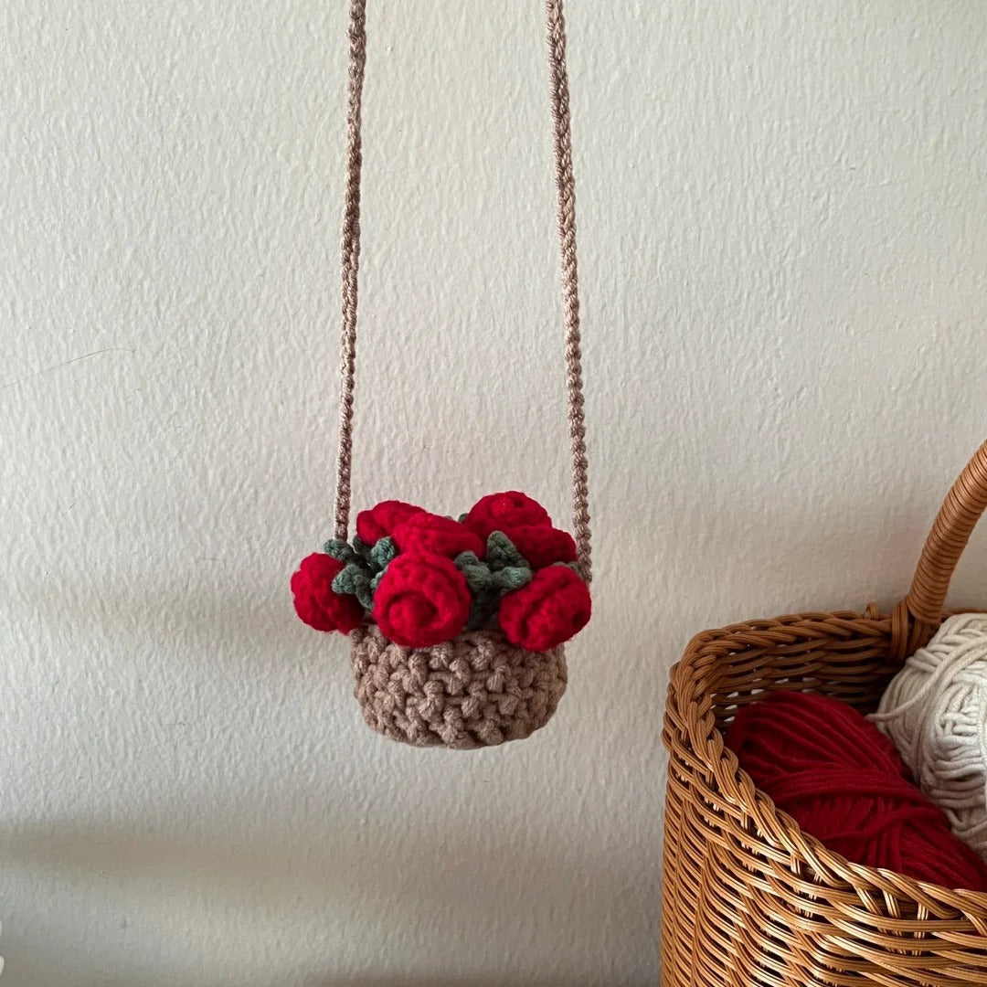 Rosie Coaster Crochet Pattern