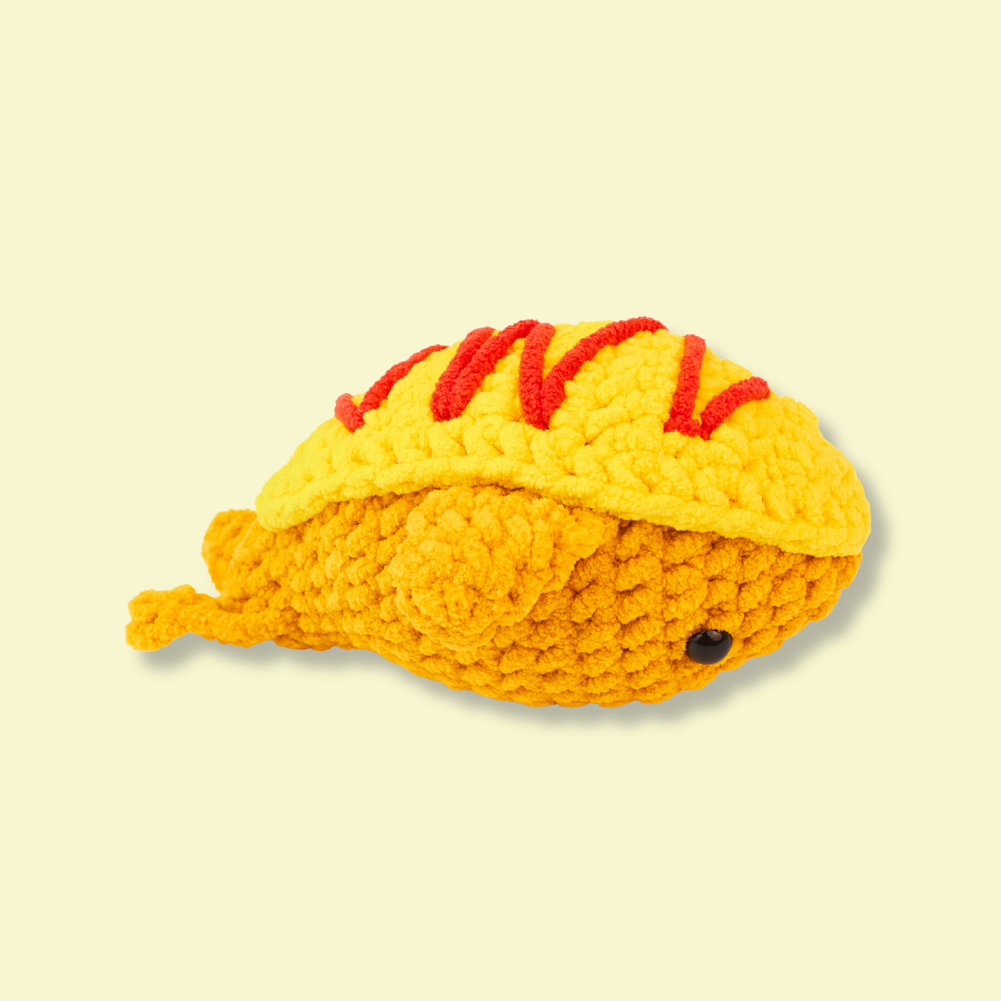 Omurice Whale Crochet Pattern