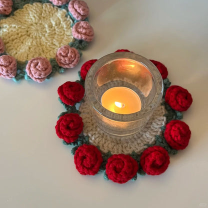 Rosie Coaster Crochet Pattern