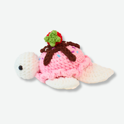 Strawberry Jam Cake Turtle Crochet Pattern