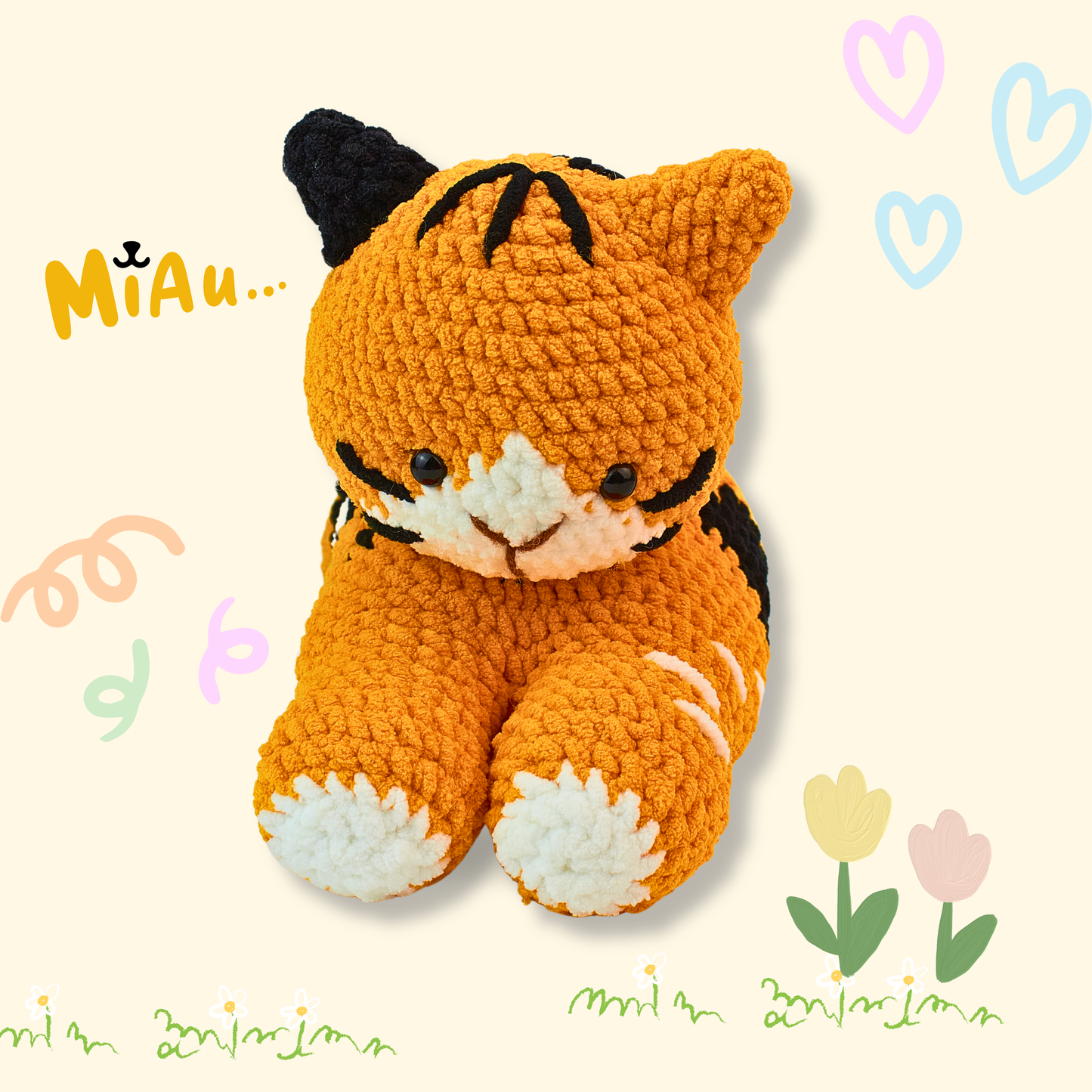 Purrfect Kitty Crochet Pattern