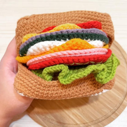 Sandwich Coaster Set Crochet Pattern