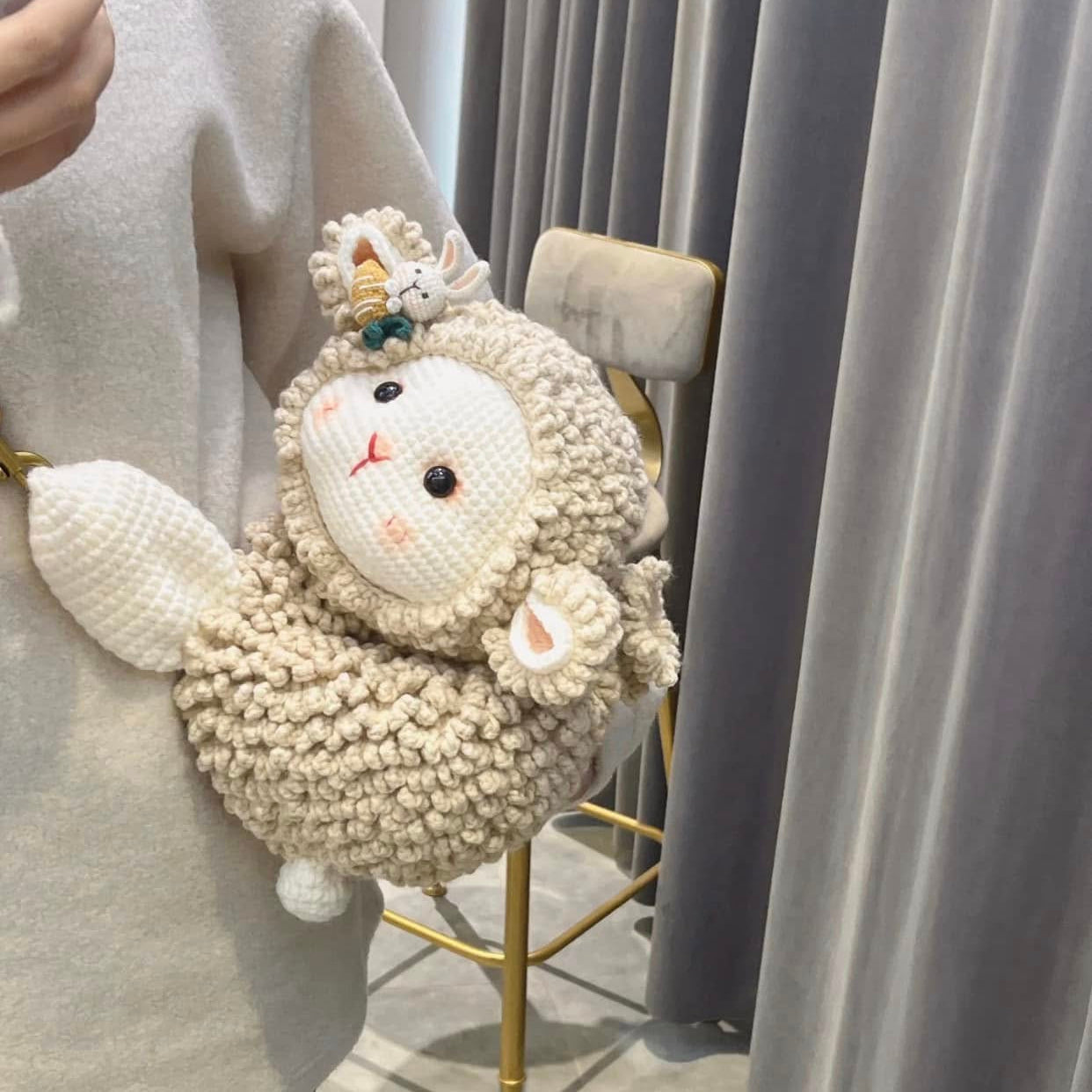 Sheep Bag Crochet Pattern