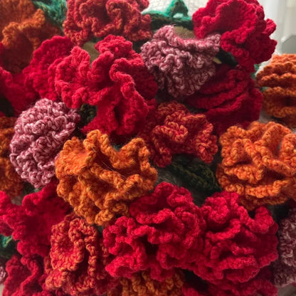 Whispers of Carnations Blanket Crochet Pattern