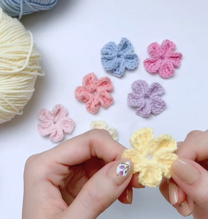 Flower And Leaf Garland Crochet Pattern