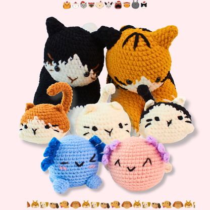 Purrfect Trio Secrets Crochet Pattern