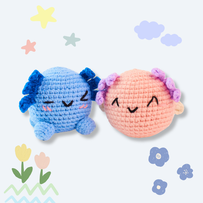 Baby Axolotl Crochet Pattern