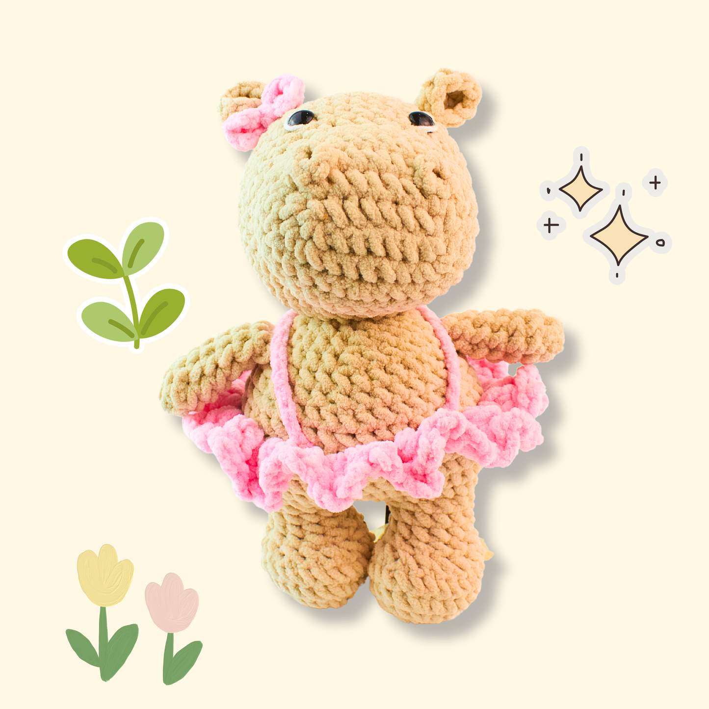 Hippo Baby Delight Crochet Pattern