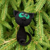 Black Cat Crochet Pattern