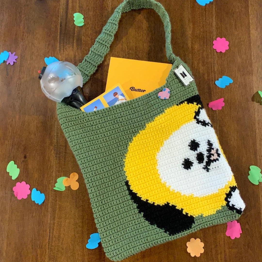 PeekaBoo Tote Bag Crochet Pattern