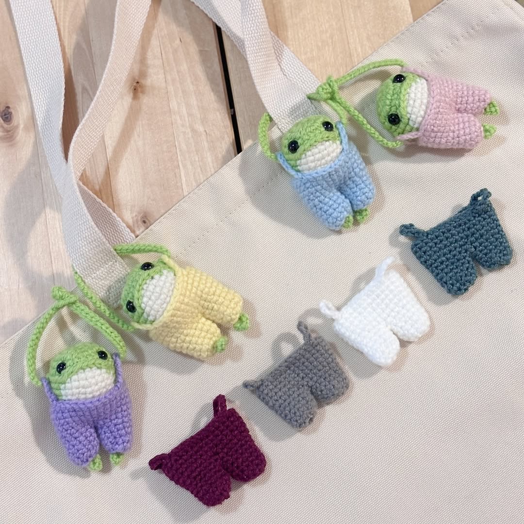 BAG Friends: Frog & Toad Crochet Pattern