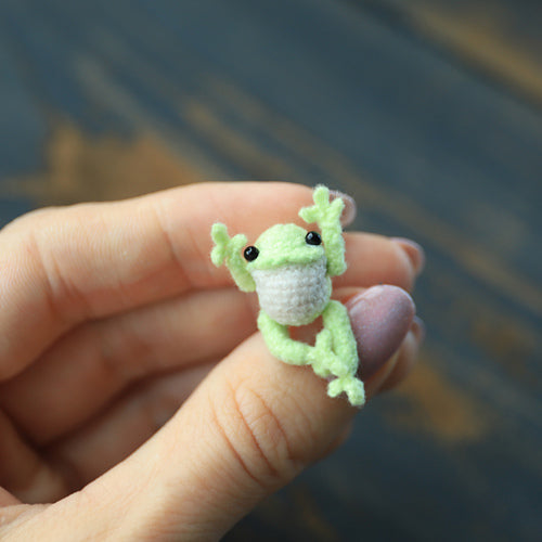 Mini Froggy Plush Crochet Pattern