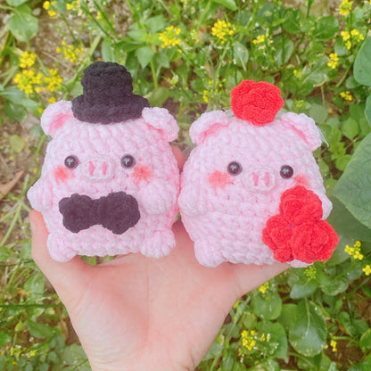 🐷💖 Oink & Ever After Crochet Pattern