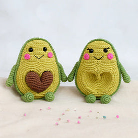 Avocados in Love Crochet Pattern