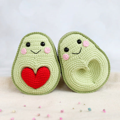 Avocados in Love Crochet Pattern