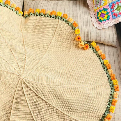 Bell Blossom Blanket Crochet Pattern