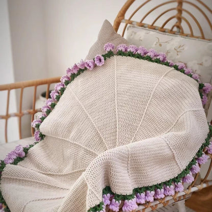Bell Blossom Blanket Crochet Pattern