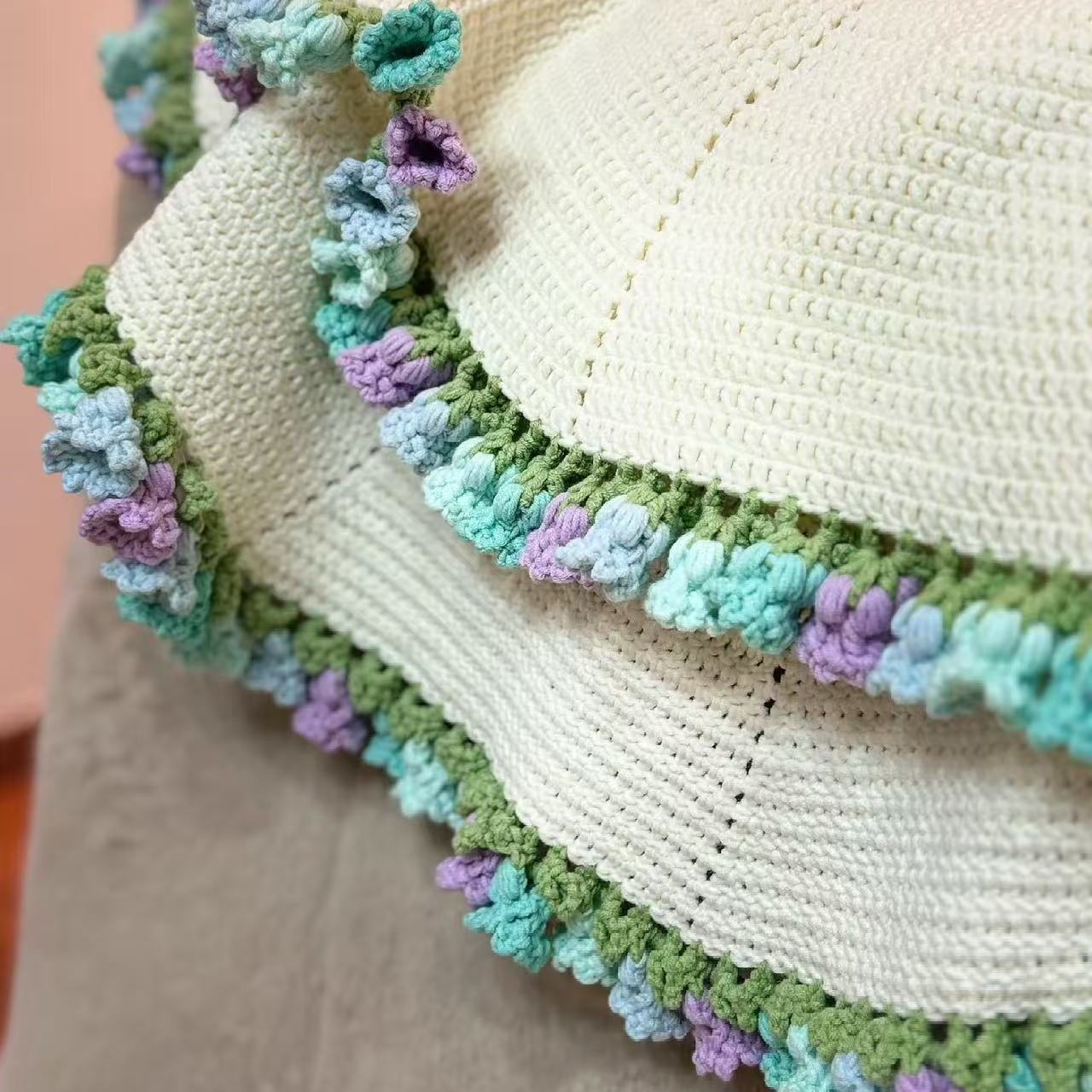 Bell Blossom Blanket Crochet Pattern