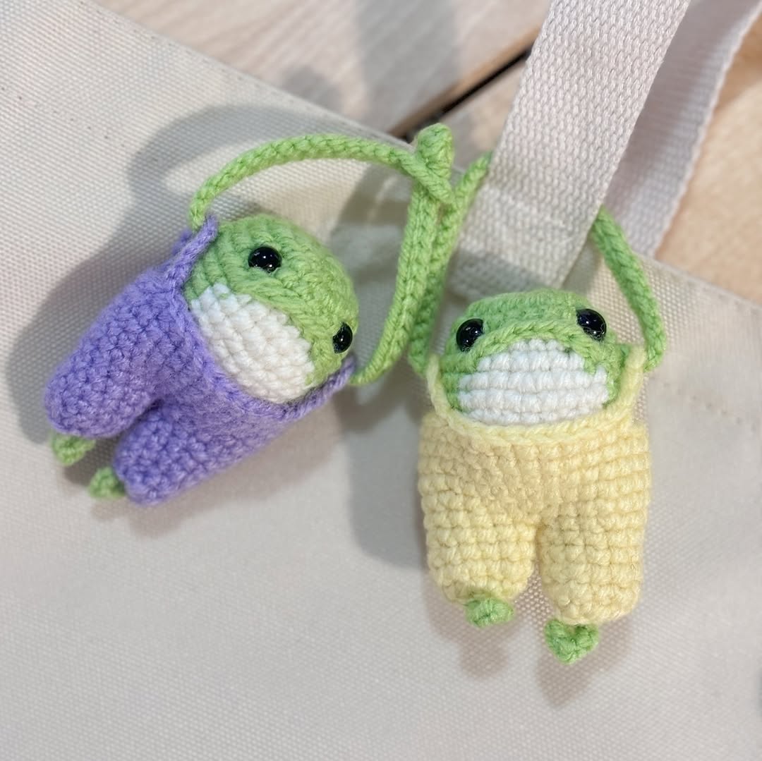 BAG Friends: Frog & Toad Crochet Pattern