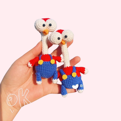 Goofy Long-Neck Chick Crochet Pattern