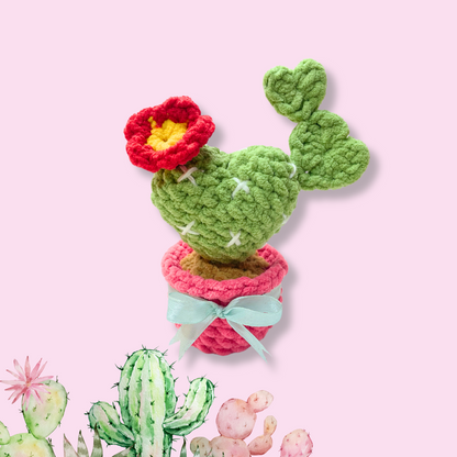 🌵💖 HeartBloom Cactus Crochet Pattern