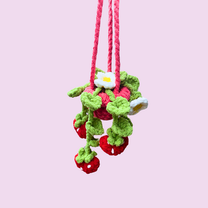 🍓💞 Strawberry Kisses Crochet Pattern