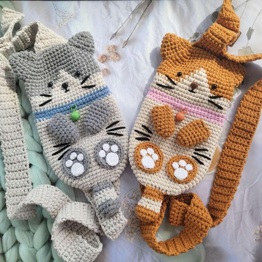 Cat Phone Bag Crochet Pattern
