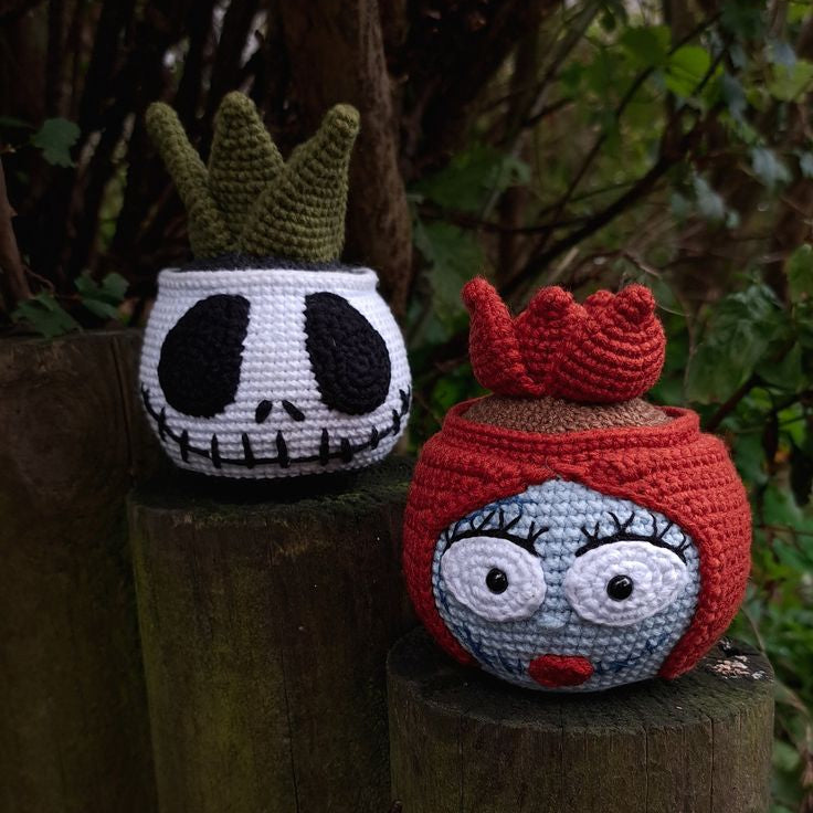 Combo 6-in-1 Spooky Plant Amigurumi  Crochet Pattern