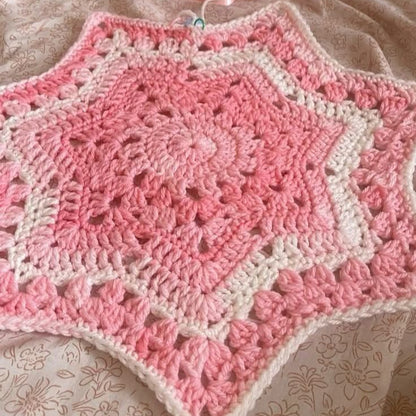Sweet Starburst Blanket Crochet Pattern