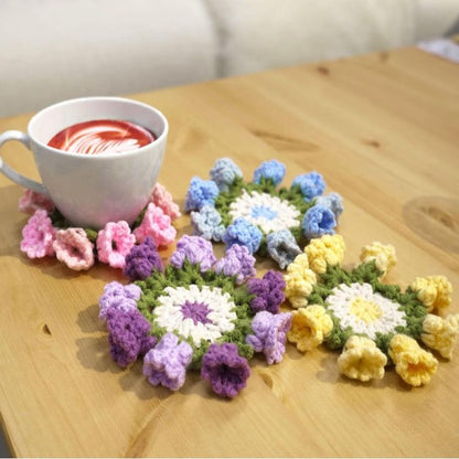 Lily Pad Coaster Crochet Pattern