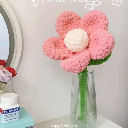Giant Five-Petal Flower Crochet Pattern