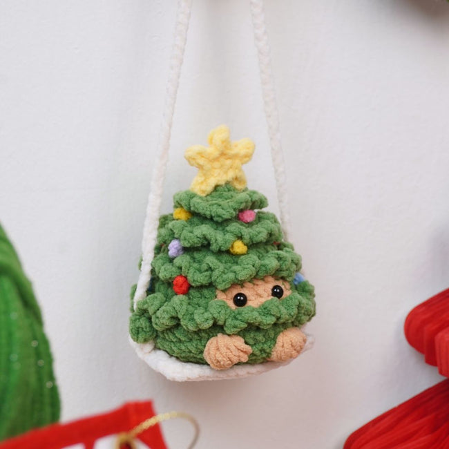 Swinging Pine Tree Crochet Pattern