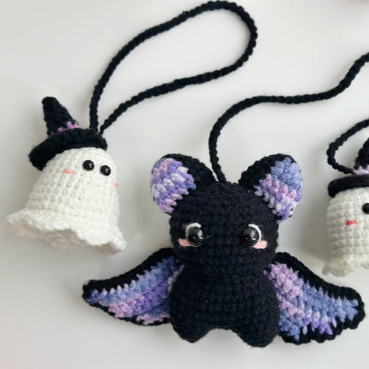 Bat Ghost Crochet Pattern