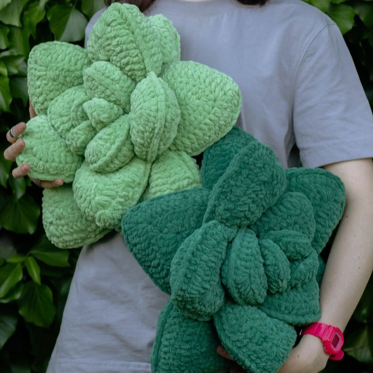 Plant Pillow Crochet Pattern
