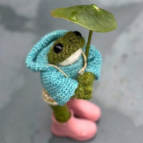 Frog Hoodie Crochet Pattern