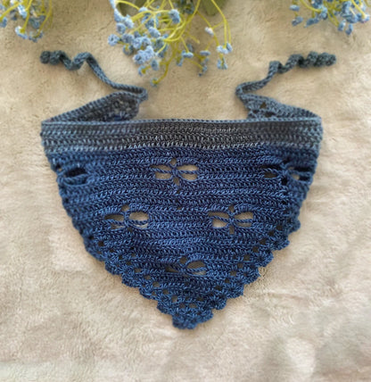 Dragonfly Bandana Crochet Pattern