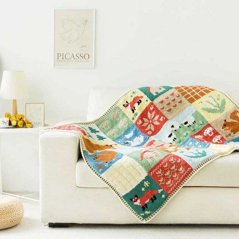 Whispering Forest Blanket Knit Tutorial