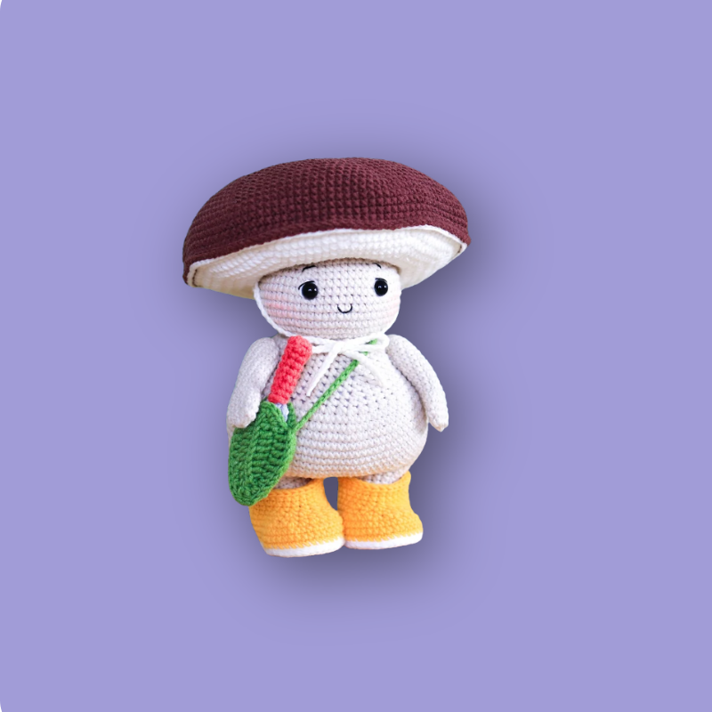 Mushroom Friend Crochet Pattern