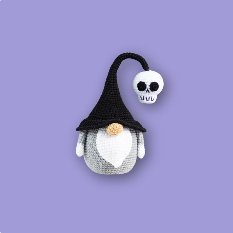 Combo 4 in 1 Gnome Halloween Crochet Pattern